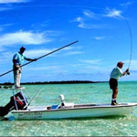 Fly fishing for bonefish in Cuba