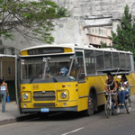 local bus in Havana